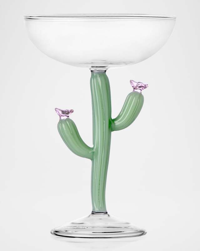 Desert Plants Cactus Champagne Bowl